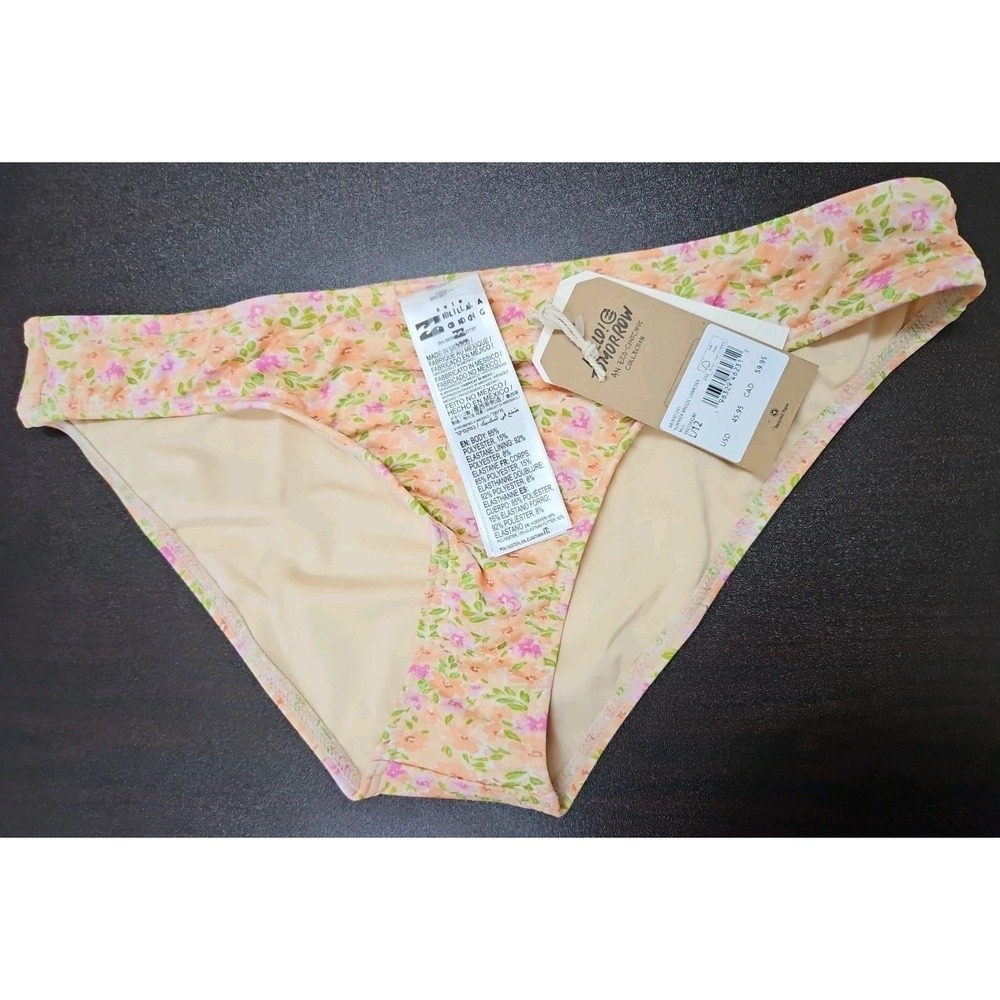 Billabong  Women's Lowrider Bikini Summer Breeze Bottom Tropic Large NWT New Tag